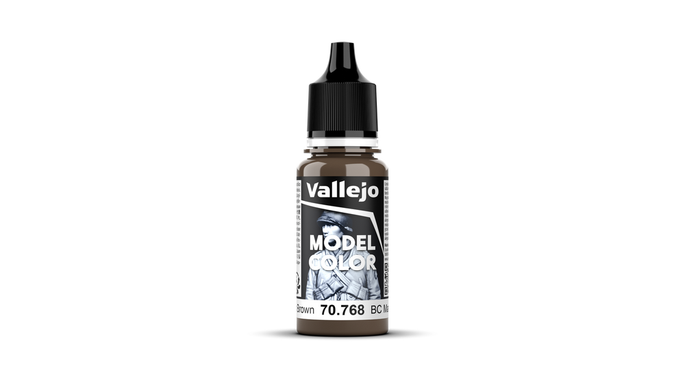 Vallejo: Model Color: #143 BC Dark Brown 18 ml