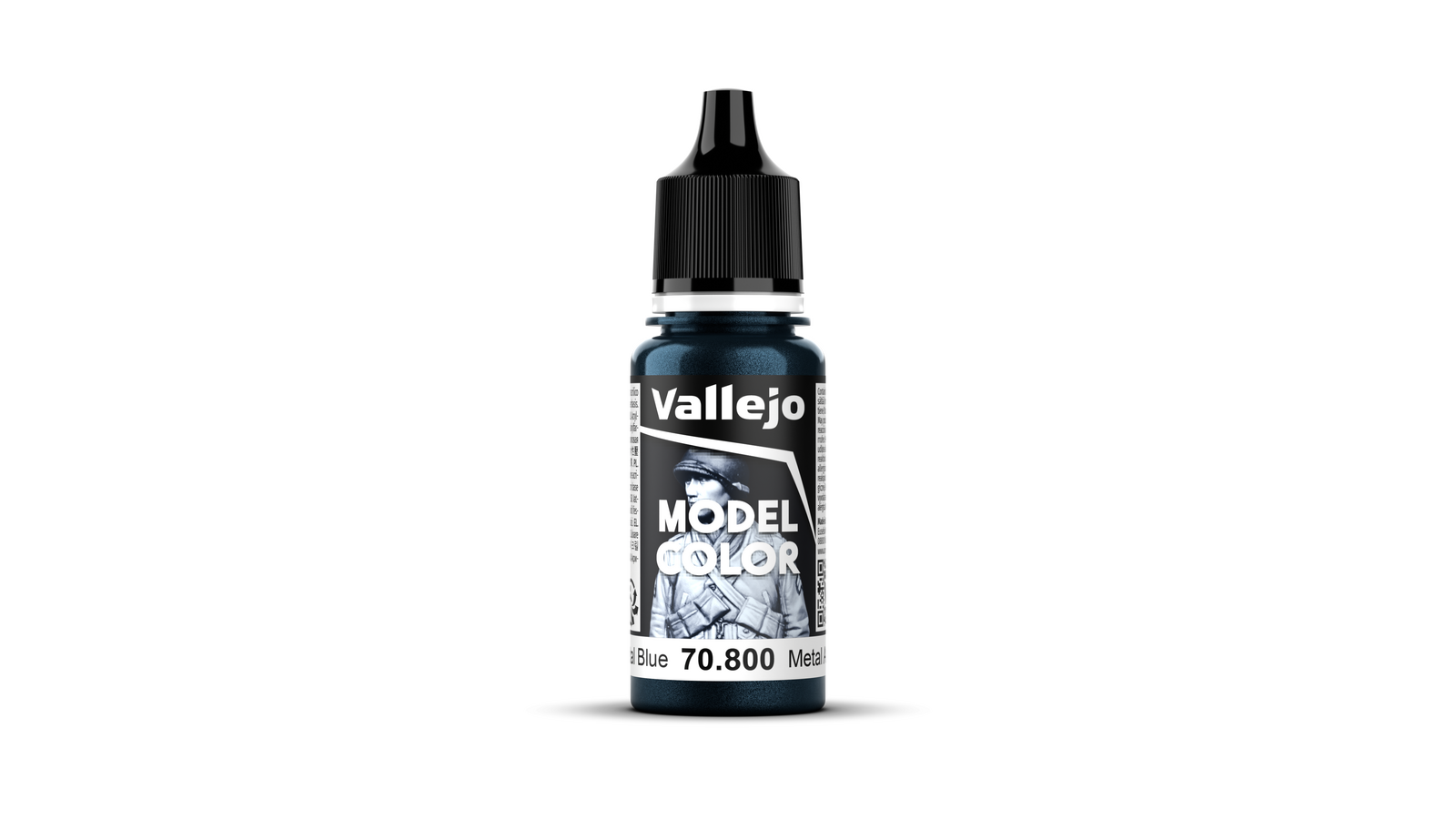 Vallejo: Model Color: #204 Gunmetal Blue 18 ml