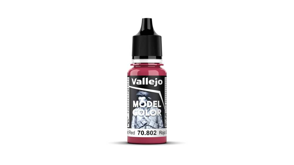 Vallejo: Model Color: #045 Sunset Red 18 ml