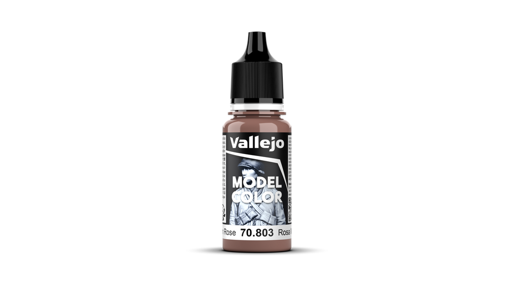 Vallejo: Model Color: #010 Brown Rose 18 ml