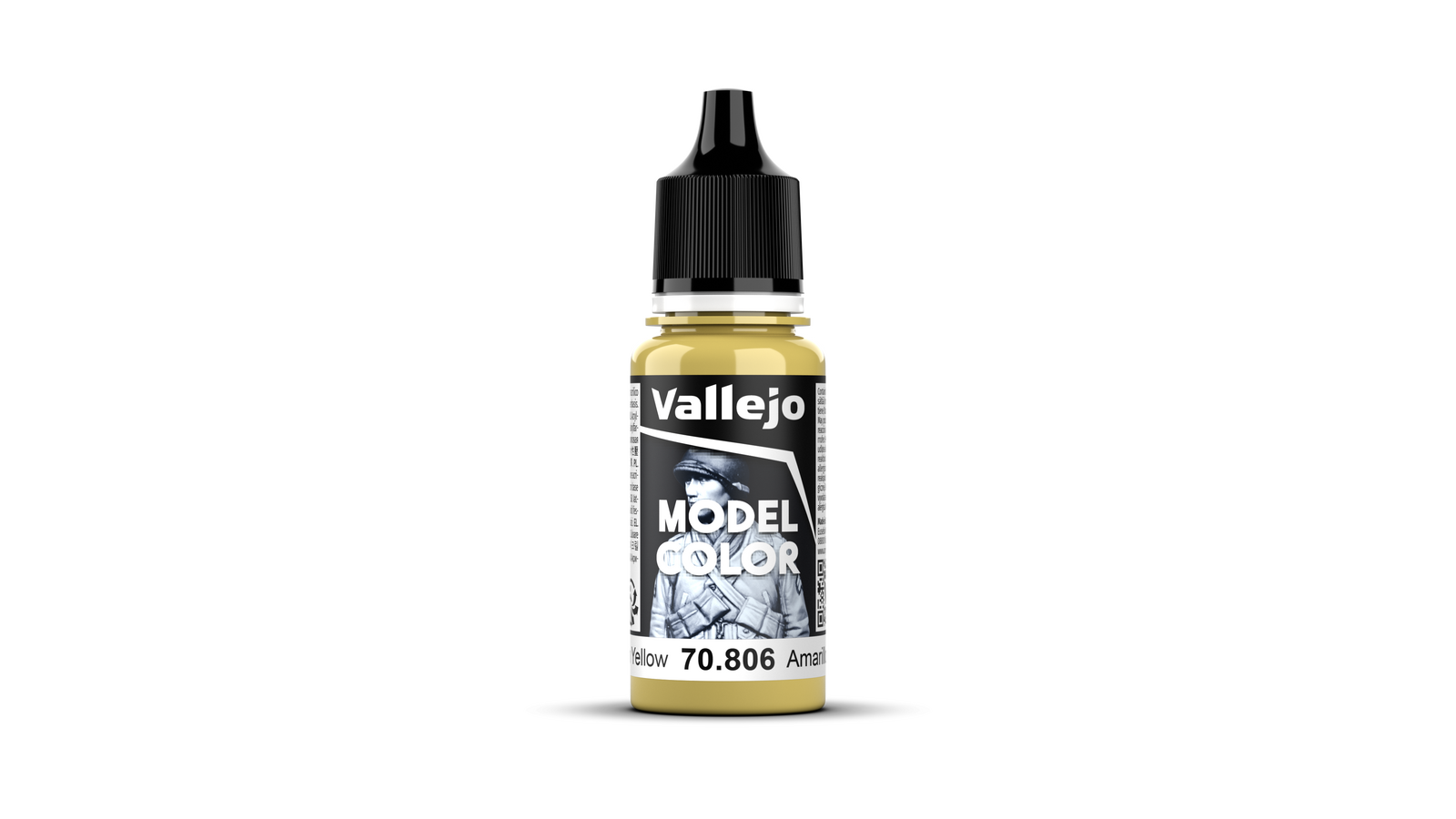 Vallejo: Model Color: #119 German Yellow 18 ml