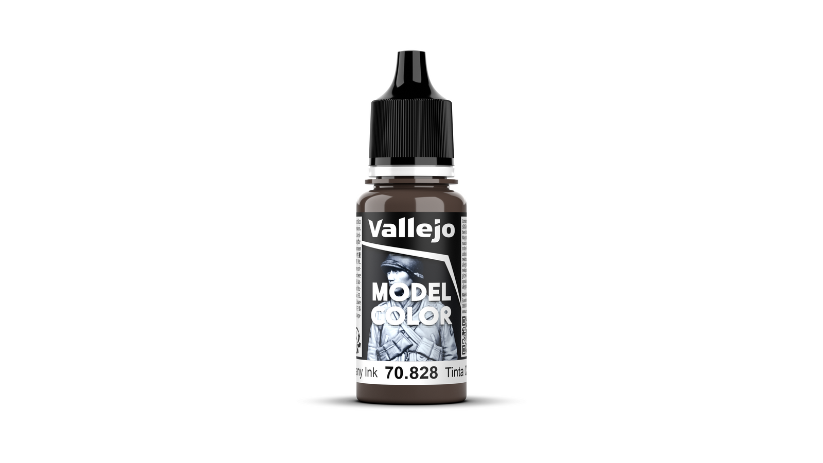 Vallejo: Model Color: #193 Mahogany Ink 18 ml