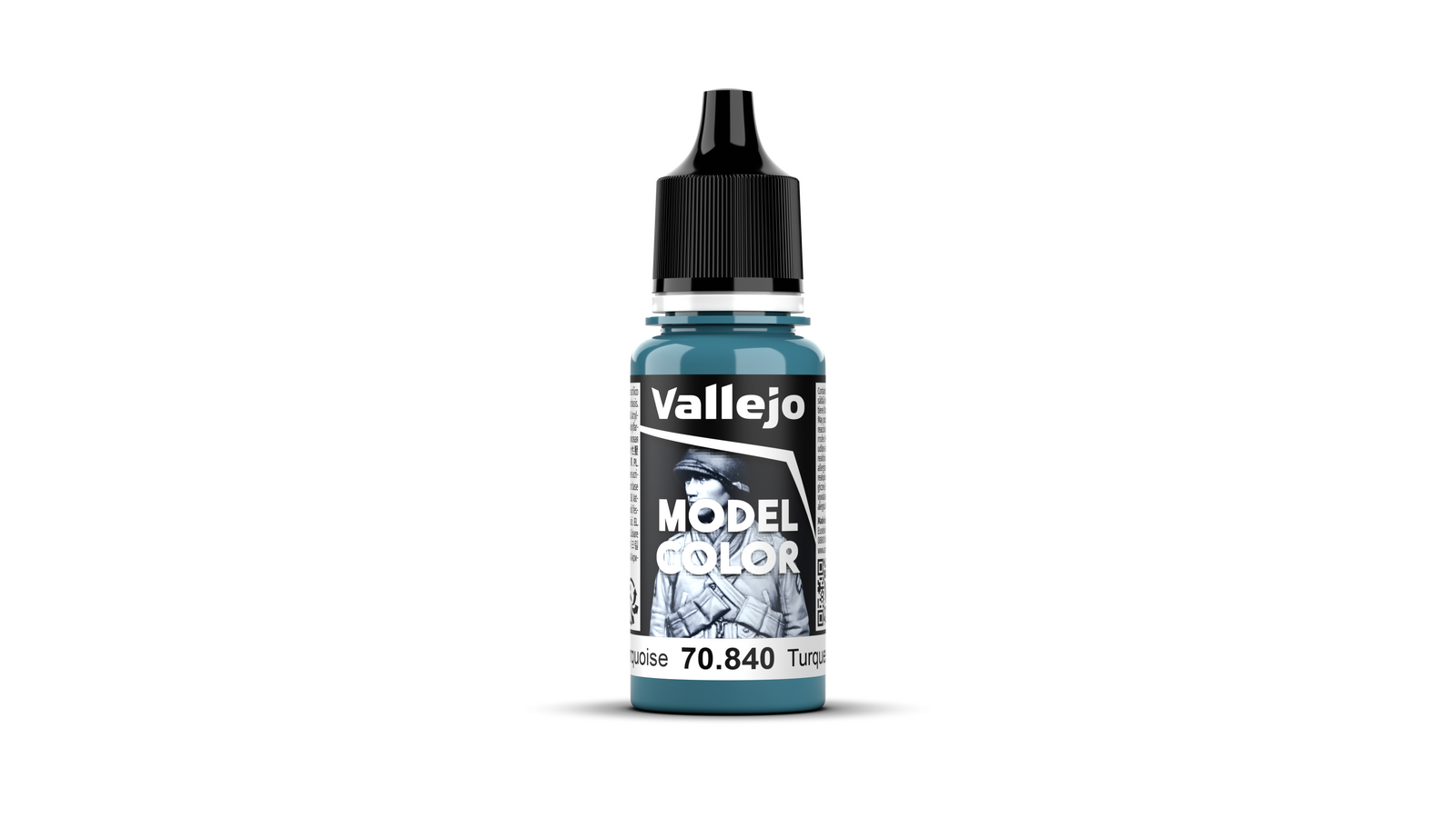 Vallejo: Model Color: #070 Light Turquoise 18 ml