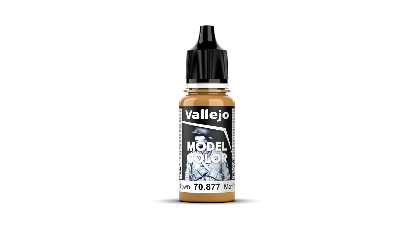 Vallejo: Model Color: #158 Gold Brown 18 ml