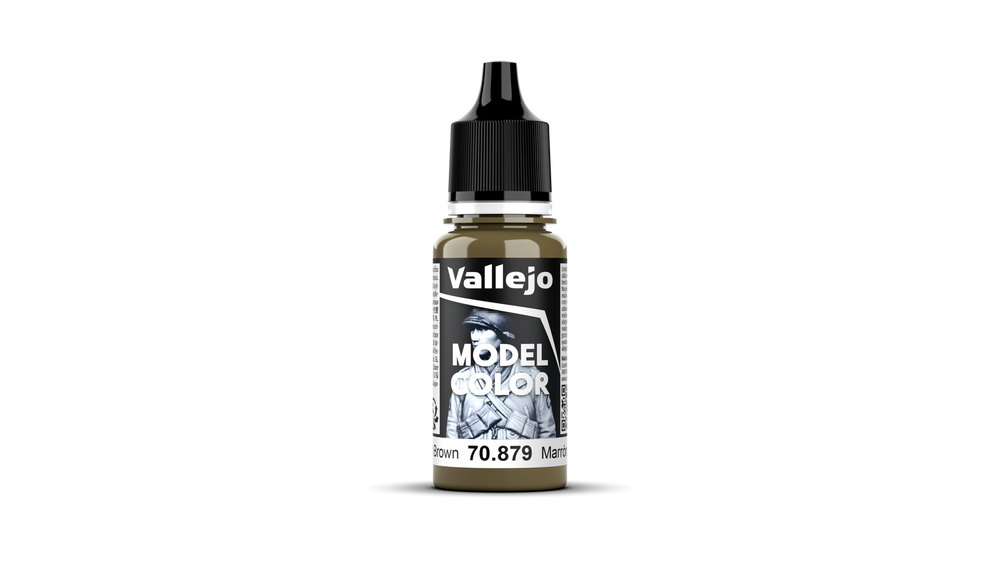 Vallejo: Model Color: #127 Green Brown 18 ml