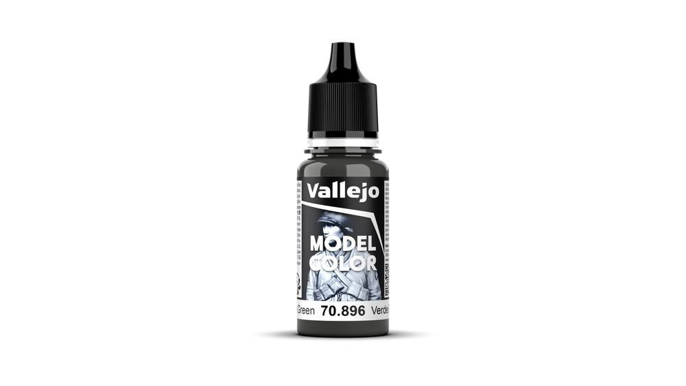 Vallejo: Model Color: #102 Extra Dark Green 18 ml