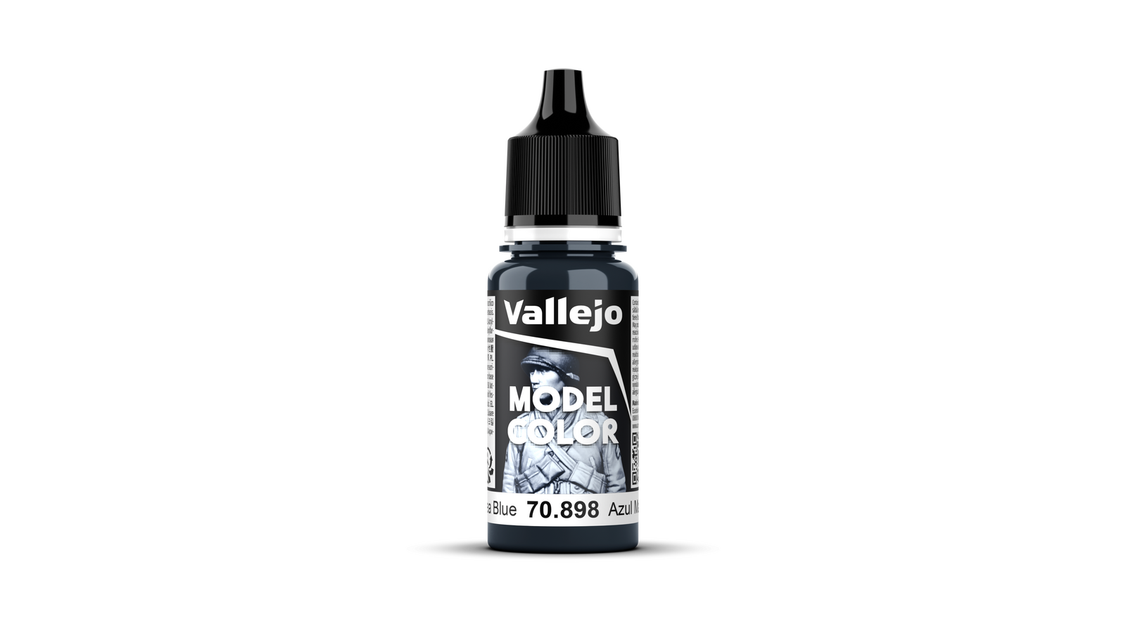 Vallejo: Model Color: #072 Dark Sea Blue 18 ml