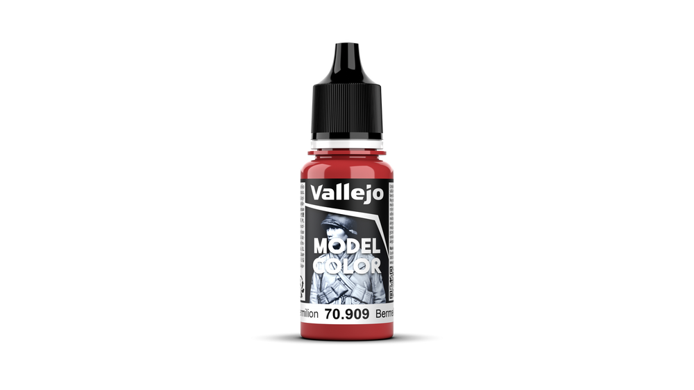 Vallejo: Model Color: #032 Vermilion 18 ml