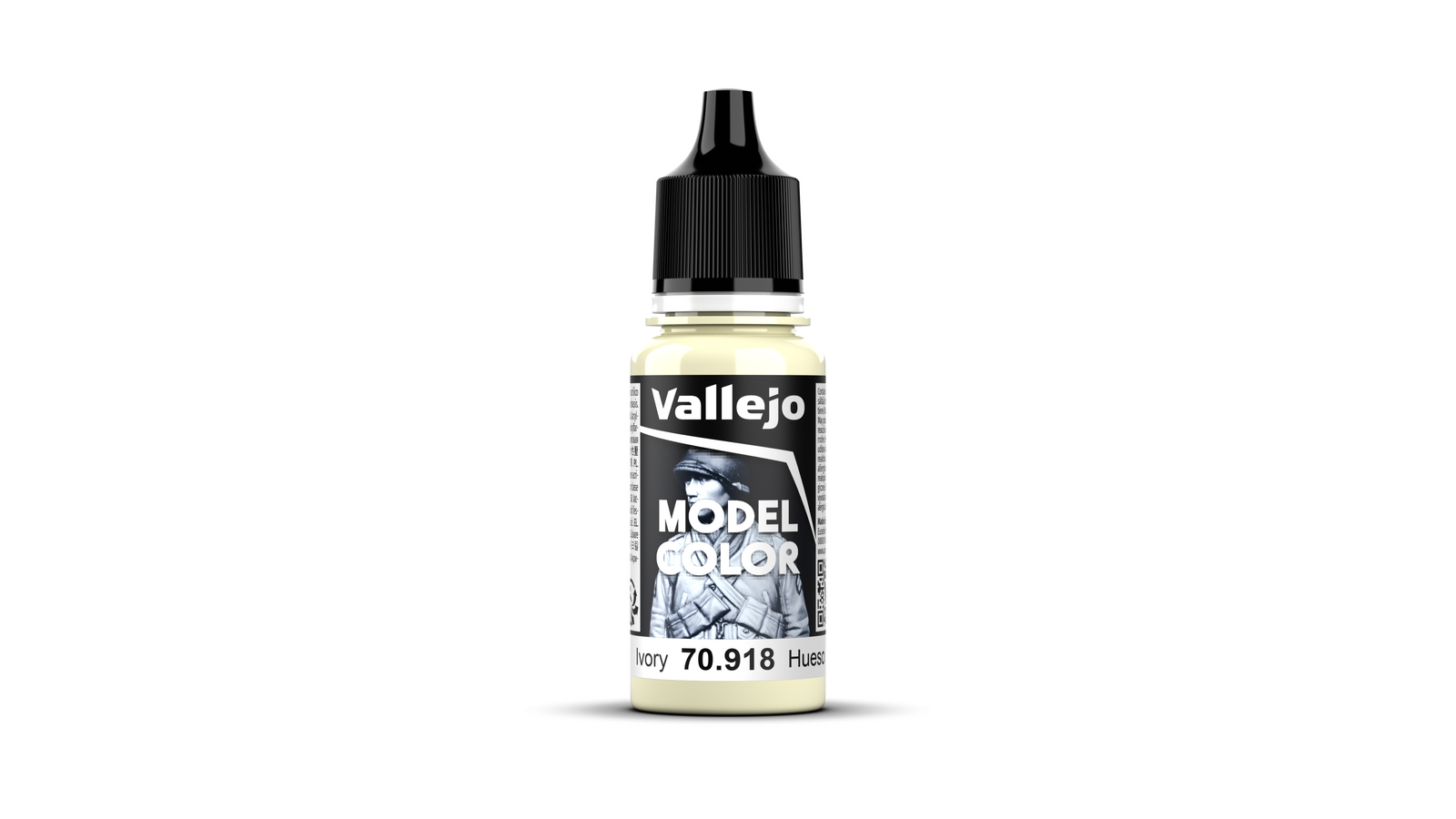 Vallejo: Model Color: #004 Ivory 18 ml