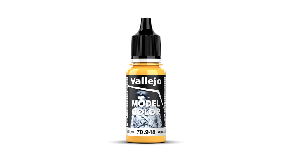 Vallejo: Model Color: #028 Golden Yellow 18 ml