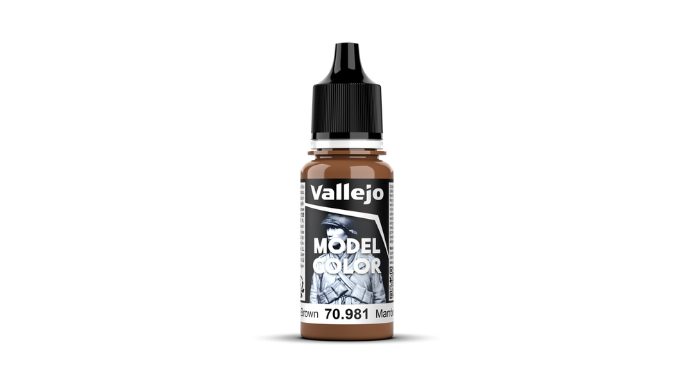 Vallejo: Model Color: #160 Orange Brown 18 ml