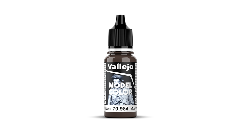 Vallejo: Model Color: #155 Flat Brown 18 ml