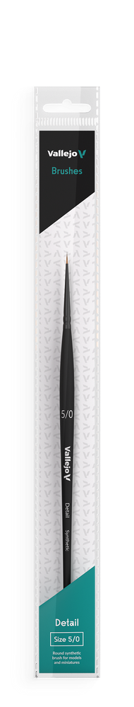 Vallejo: Brushes: Detail Synthetic Round Brush No. 5/0