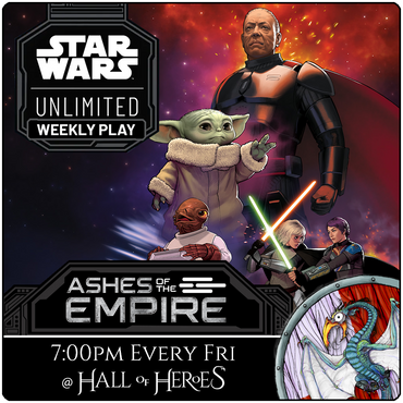 Star Wars Unlimited: S08 Ashes of Empire: Draft Ticket