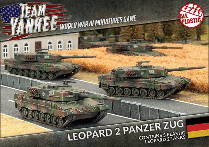 World War III Team Yankee: West German Leopard 2 Panzer Zug