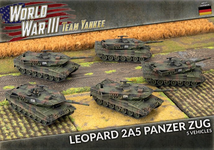 World War III Team Yankee: West German: Leopard 2A5 Panzer Zug