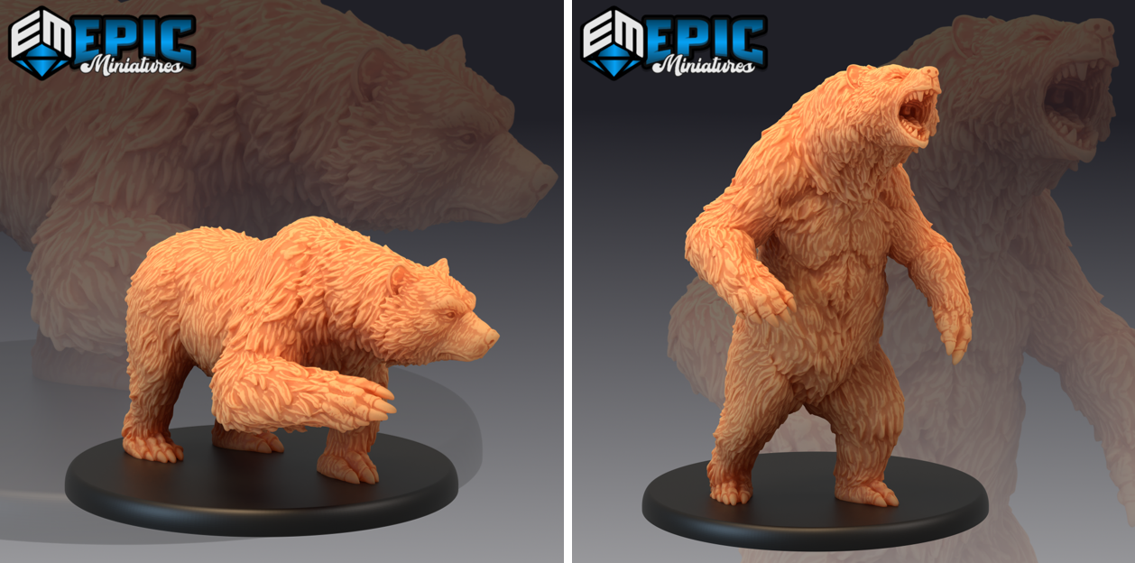Pluto Minis: Bears - Set A