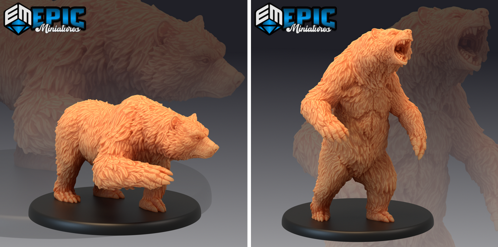 Pluto Minis: Bears - Set A