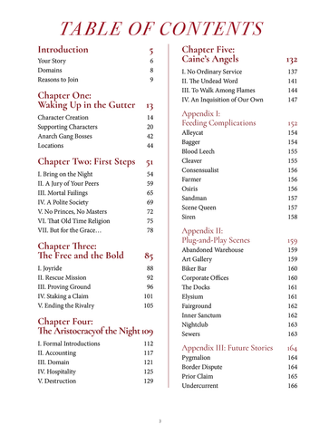 Vampire: The Masquerade RPG 5E: The Crimson Gutter Chronicle