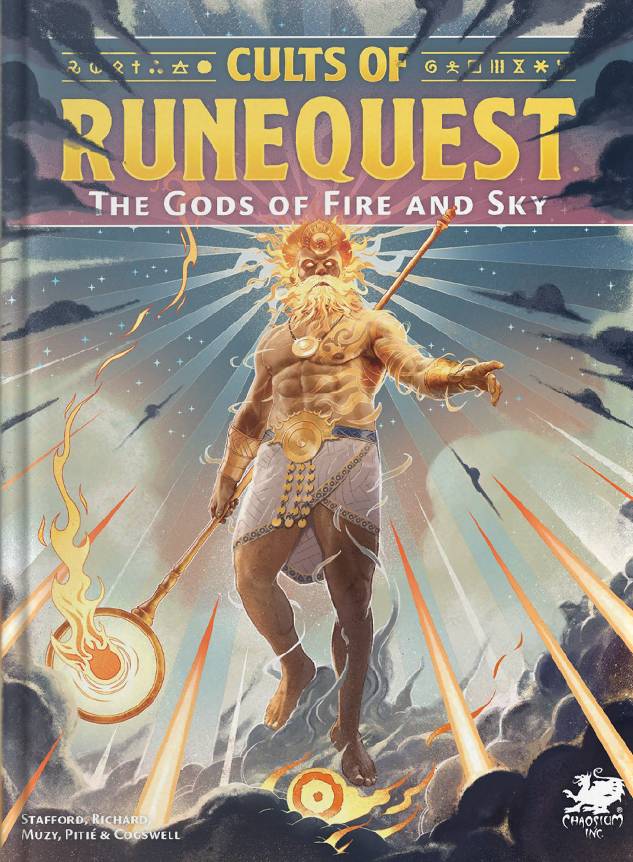 RuneQuest RPG 7E: Cults of RuneQuest: The Gods of Fire and Sky