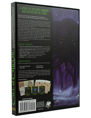 Call of Cthulhu RPG 7E: Starter Box Set - 40th Anniversary Edition
