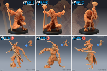 Pluto Minis: Crowfolk - Set A
