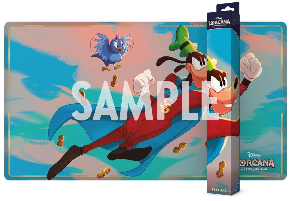 Disney Lorcana: S12 Wilds Unknown Playmat Goofy - Super Goof