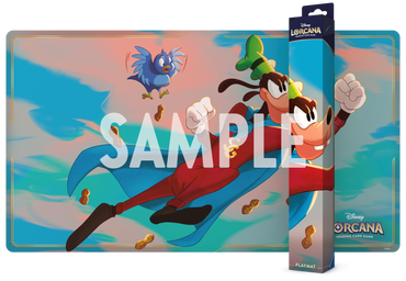 Disney Lorcana: S12 Wilds Unknown Playmat Goofy - Super Goof