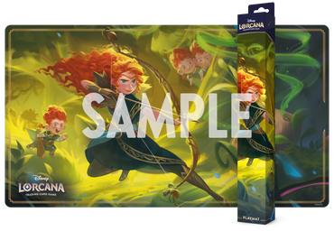 Disney Lorcana: S12 Wilds Unknown Playmat Merida - Gifted Archer