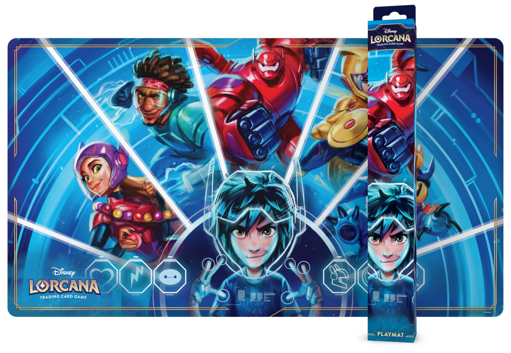 Disney Lorcana: S7 Archazia's Island Playmat: We Could Be Immortals (Big Hero 6)