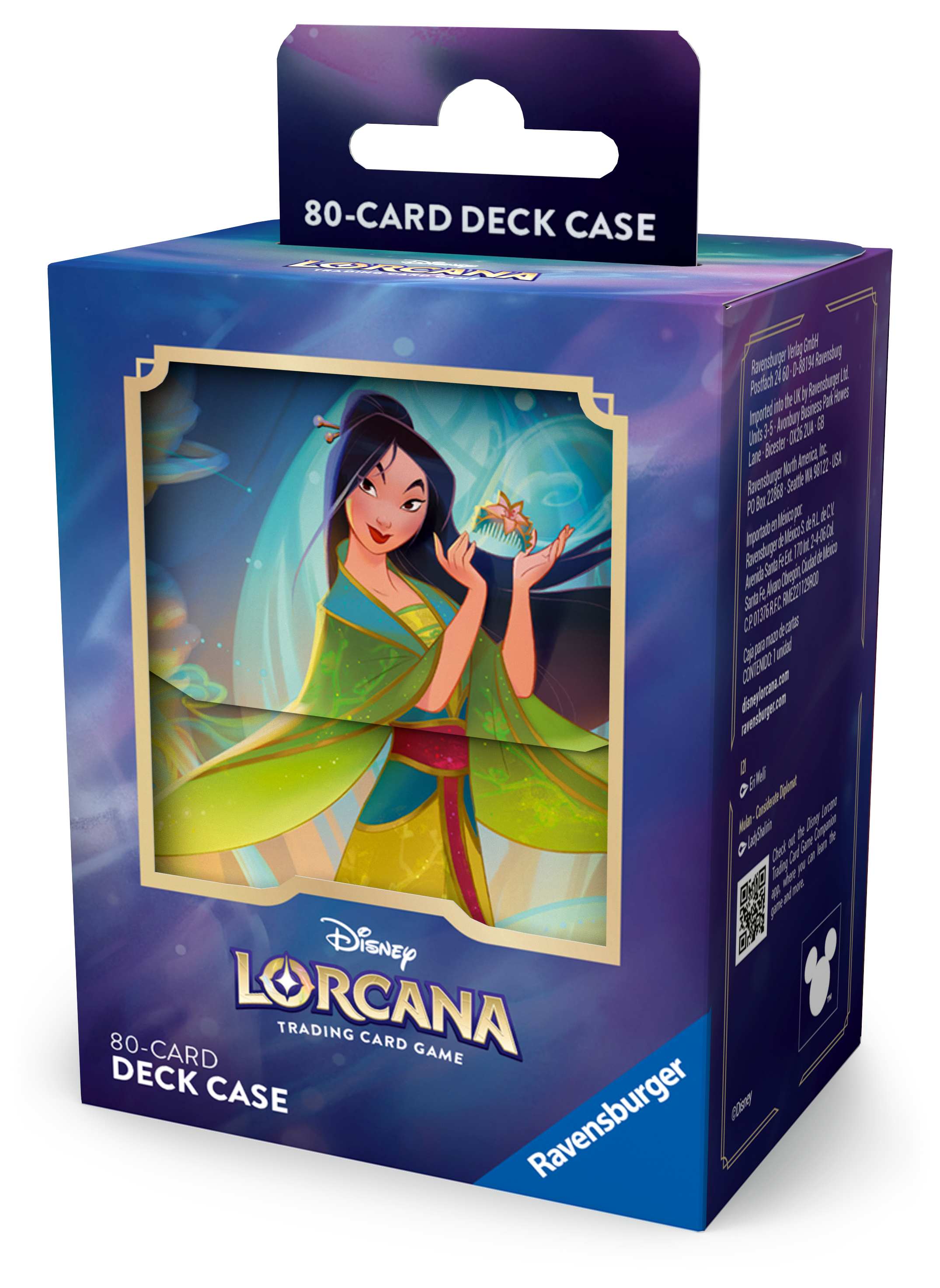 Disney Lorcana: S9 Fabled Deck Box: Mulan