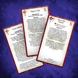 Vampire: The Masquerade RPG 5E: Discipline and Blood Magic Cards