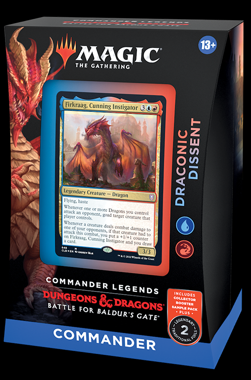 Magic: Commander Legends- Draconic Dissent Deck