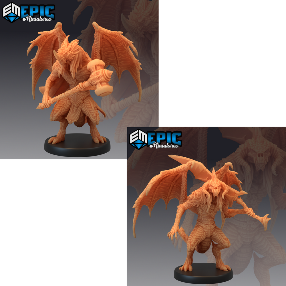 Pluto Minis: Draconic Demons - Set B