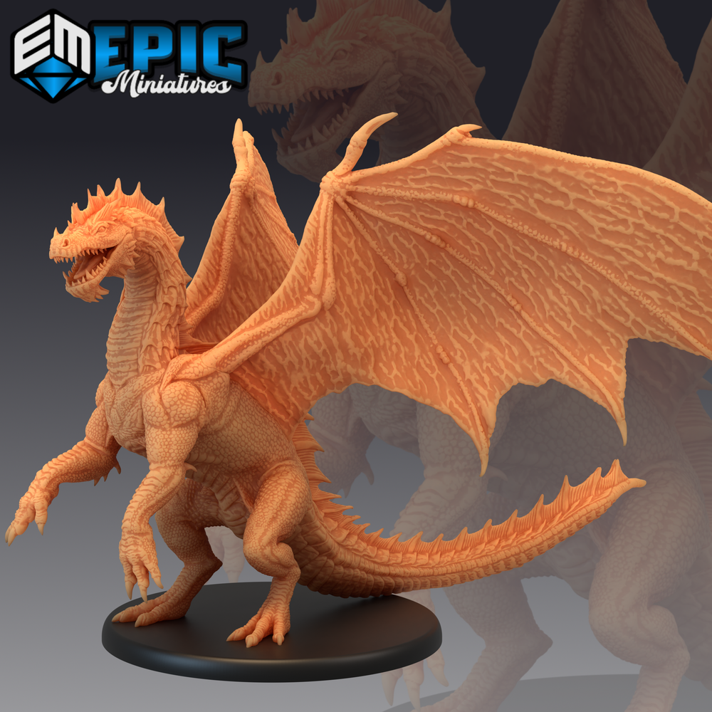 Pluto Minis: Dragon - Huge - Green (1008)
