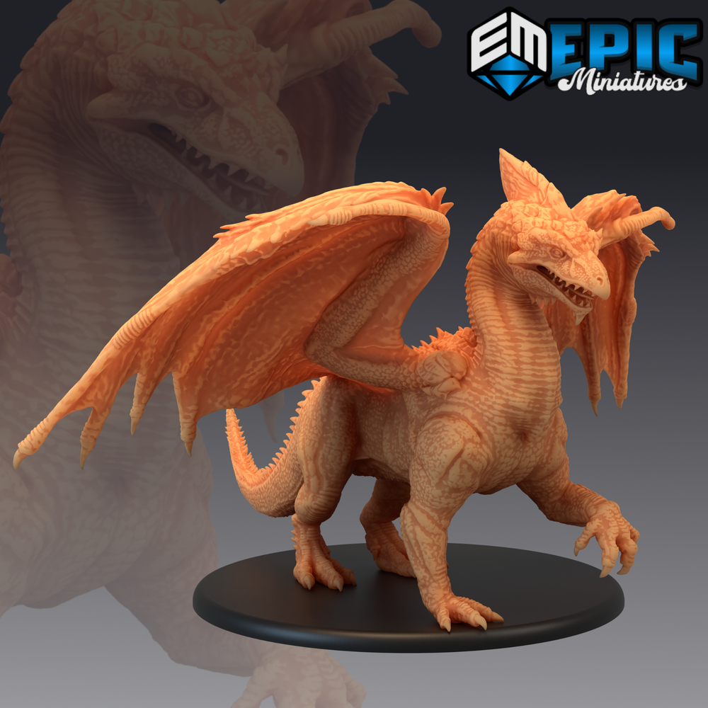 Pluto Minis: Dragon - Huge - White (123)
