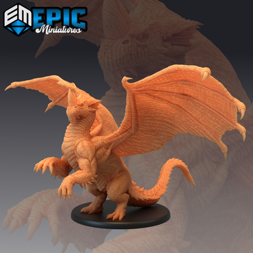 Pluto Minis: Dragon - Large - Blue (454)
