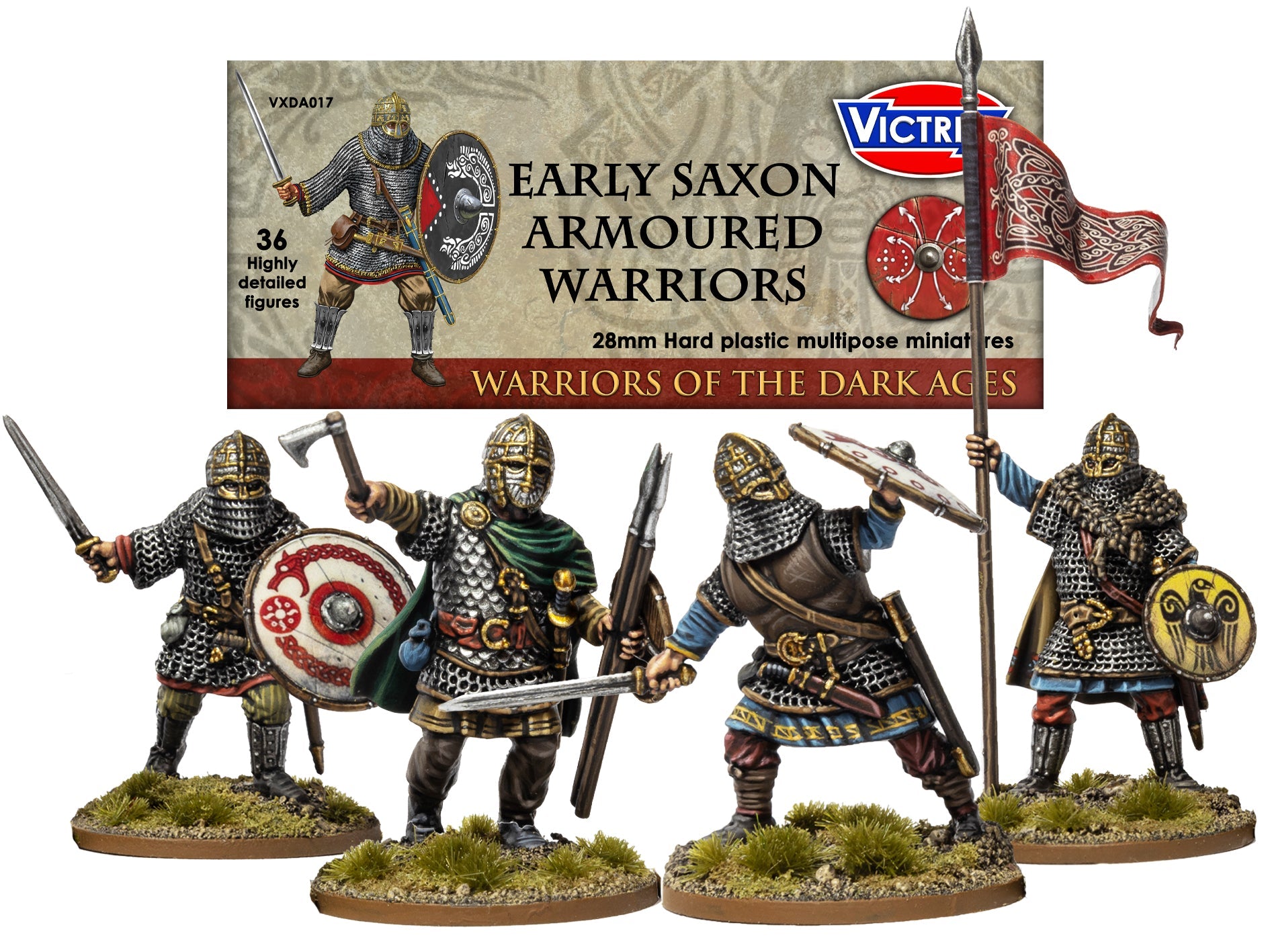 Victrix: Warriors of the Dark Ages: Early Saxon Armoured Warriors