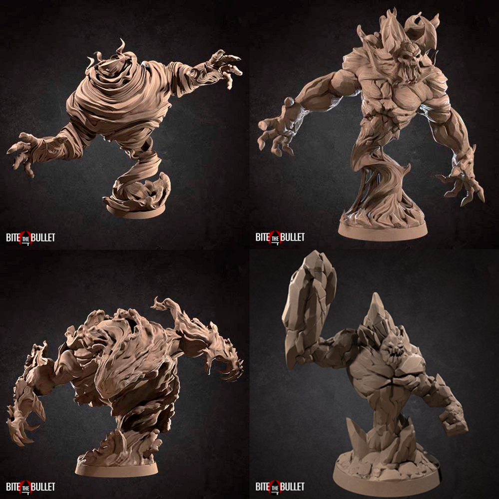 Pluto Minis: Elementals - Set A
