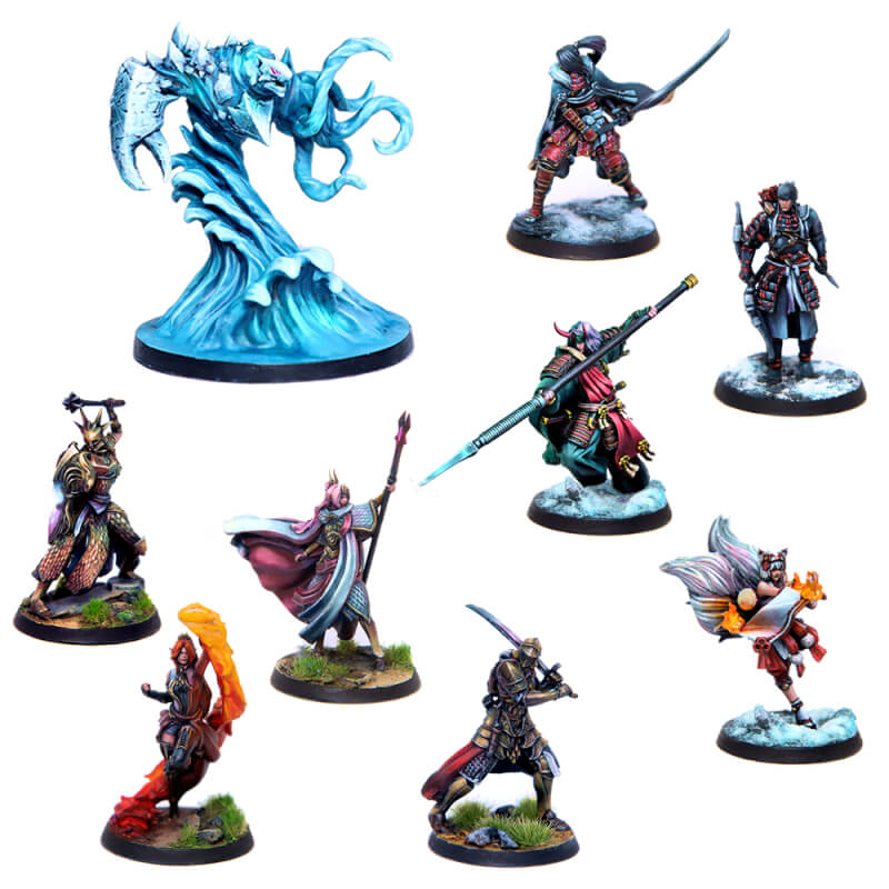 Eldfall Chronicles: Two-Player Starter Set: Empire of Soga vs Helian League