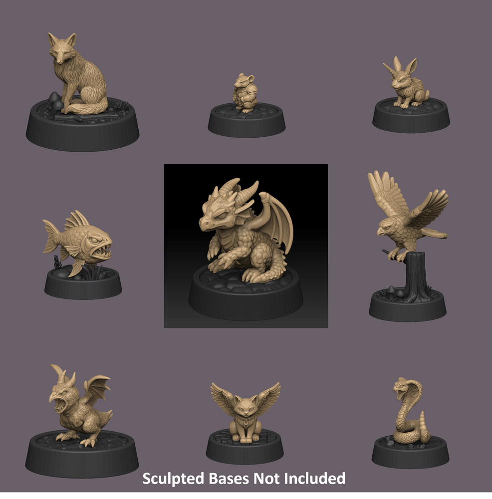 Pluto Minis: Familiars Set A