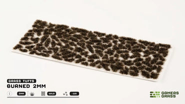 Gamers Grass: Tufts 2mm Burned