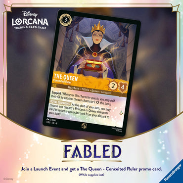 Disney Lorcana: S9 Fabled Launch Party Sealed Event