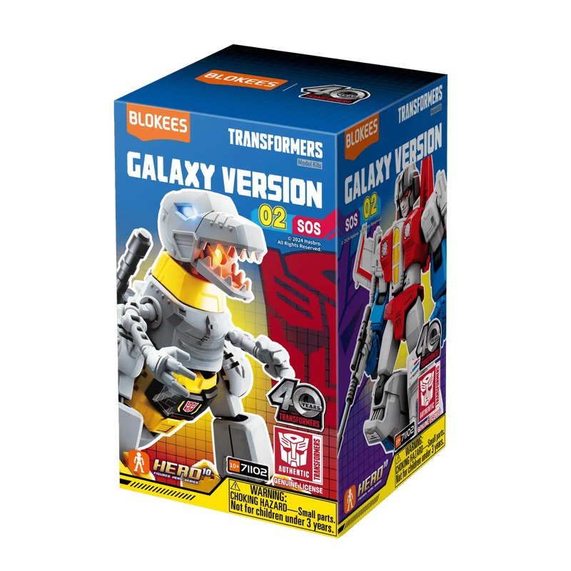 Blokees Transformers Galaxy Version 02 SOS (Blind Box)