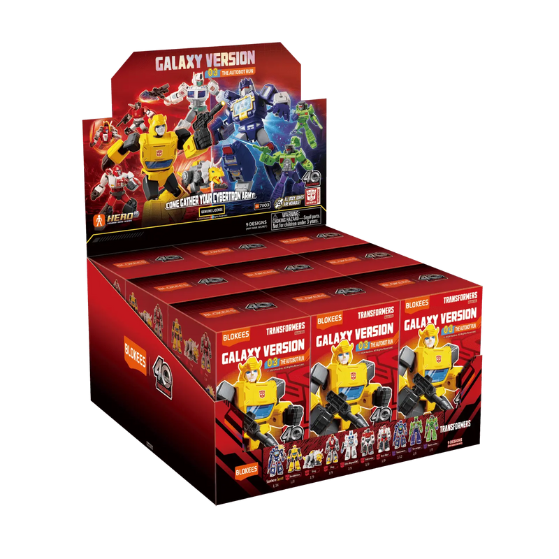 Blokees Transformers Galaxy Version 03 The Autobot Run (Blind Box)