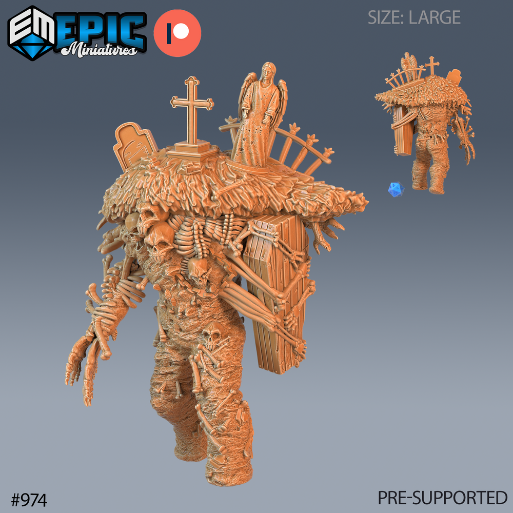 Pluto Minis: Golem - Graveyard (974)