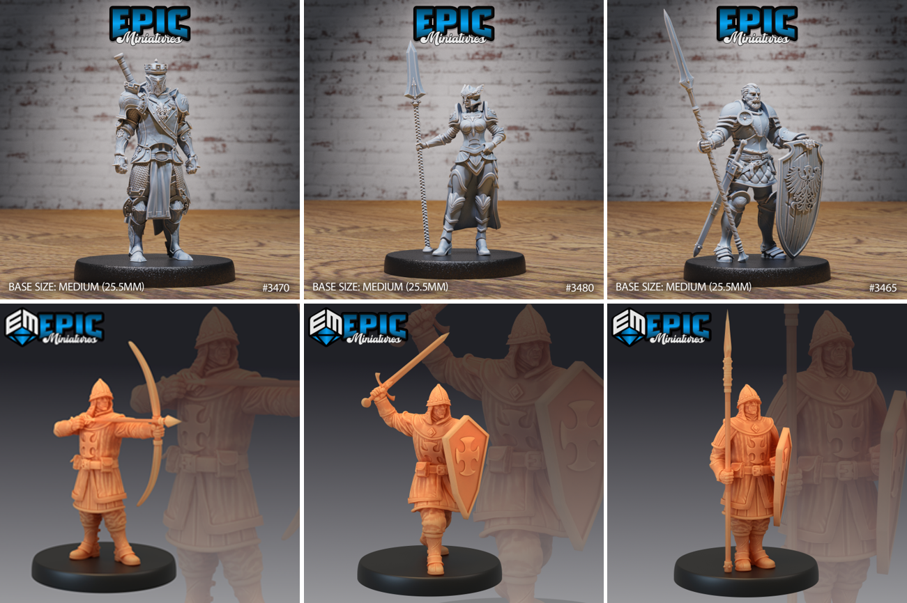 Pluto Minis: Guards - Set B