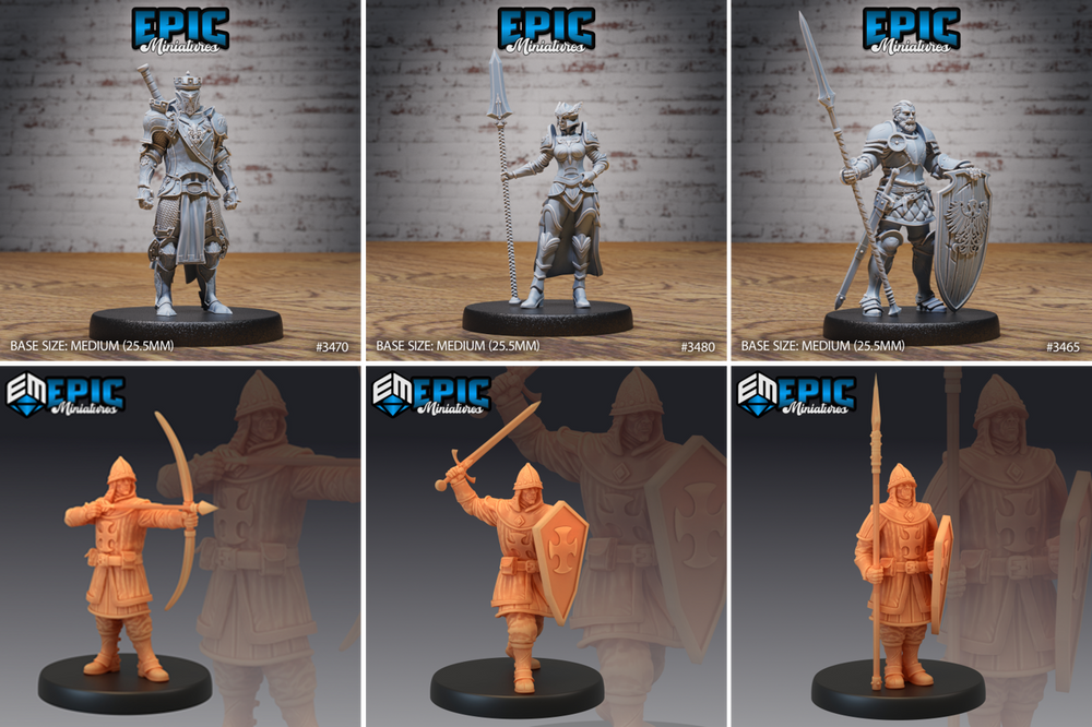 Pluto Minis: Guards - Set B