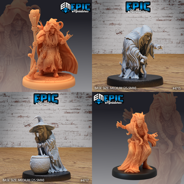 Pluto Minis: Hags - Set A