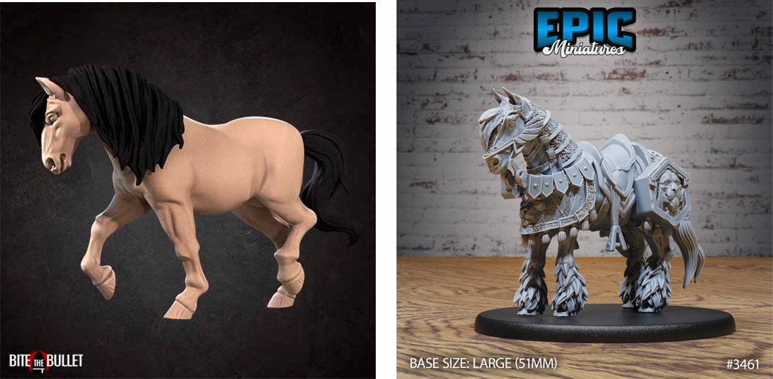 Pluto Minis: Horses - Set A